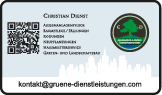 Christian Dienst – Allgemeine und Grüne Dienstleistungen