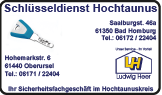 Schlüsseldienst Hochtaunus