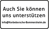 Auch Sie können uns unterstützen